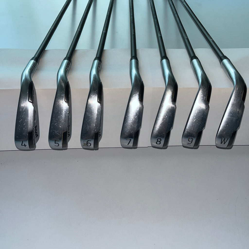 PXG-G5-0311P-CHR-RH-4IR-PW // MITSUB-MMT-80-S // Golf Pride Midsize