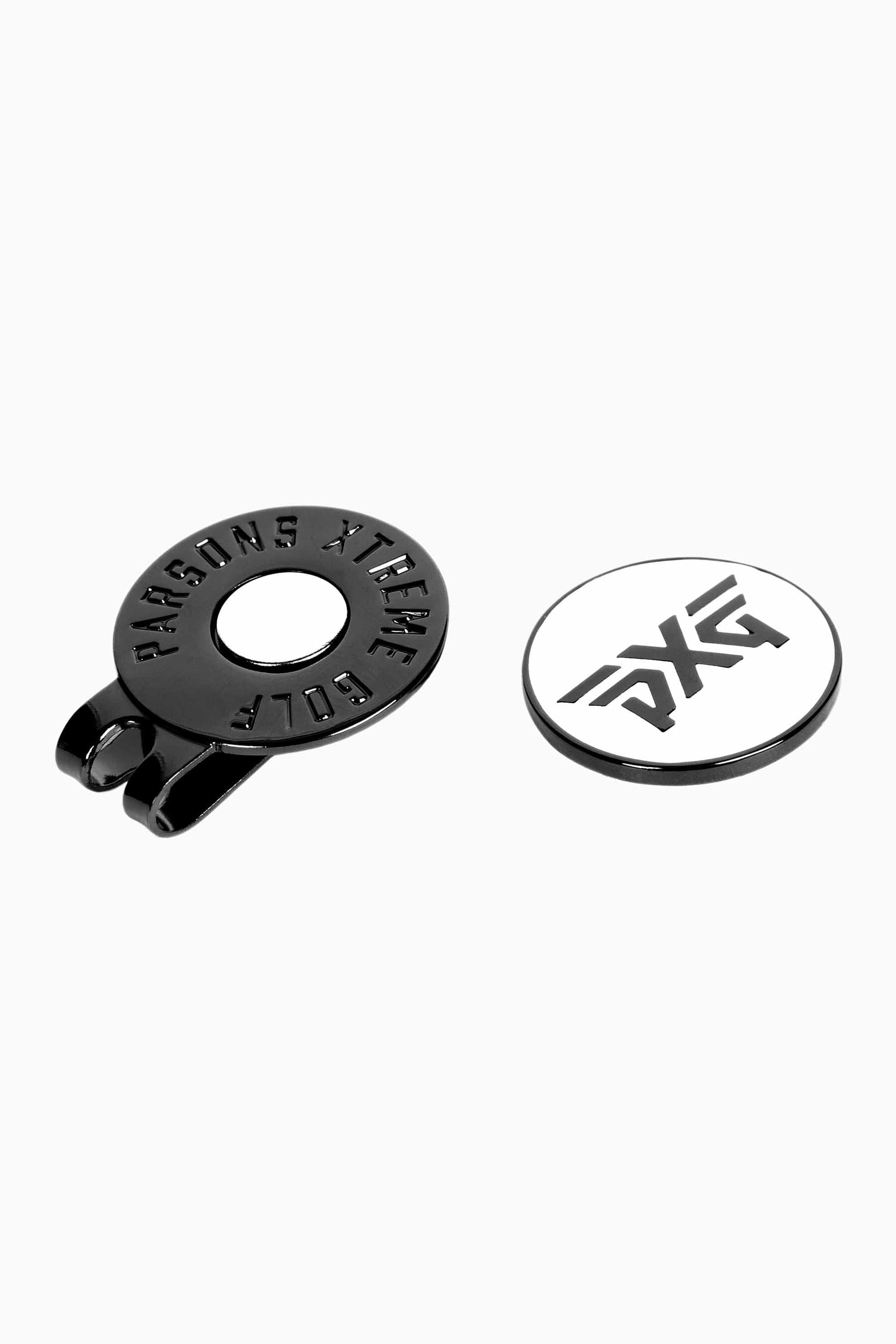 PXG Magnetic Ball Marker & Cap Clip - Black/White