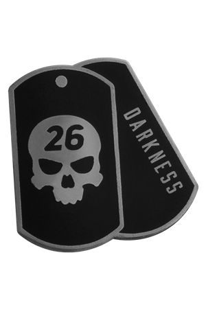 PXG Darkness Dog Tag Ball Marker