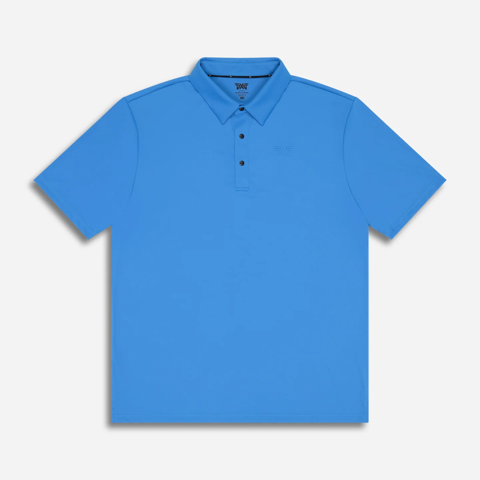PXG Men's CF Sport Pique Blue Polo