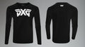 PXG Men's LS Standard Logo T Shirt Black