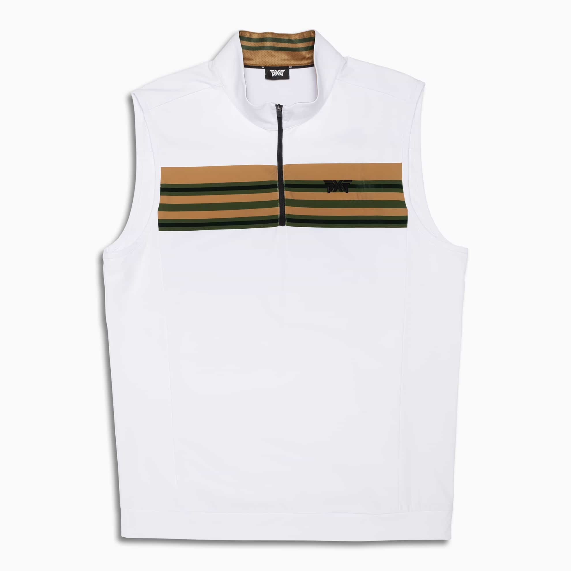 PXG Men's Jersey 1/4 Zip White Vest