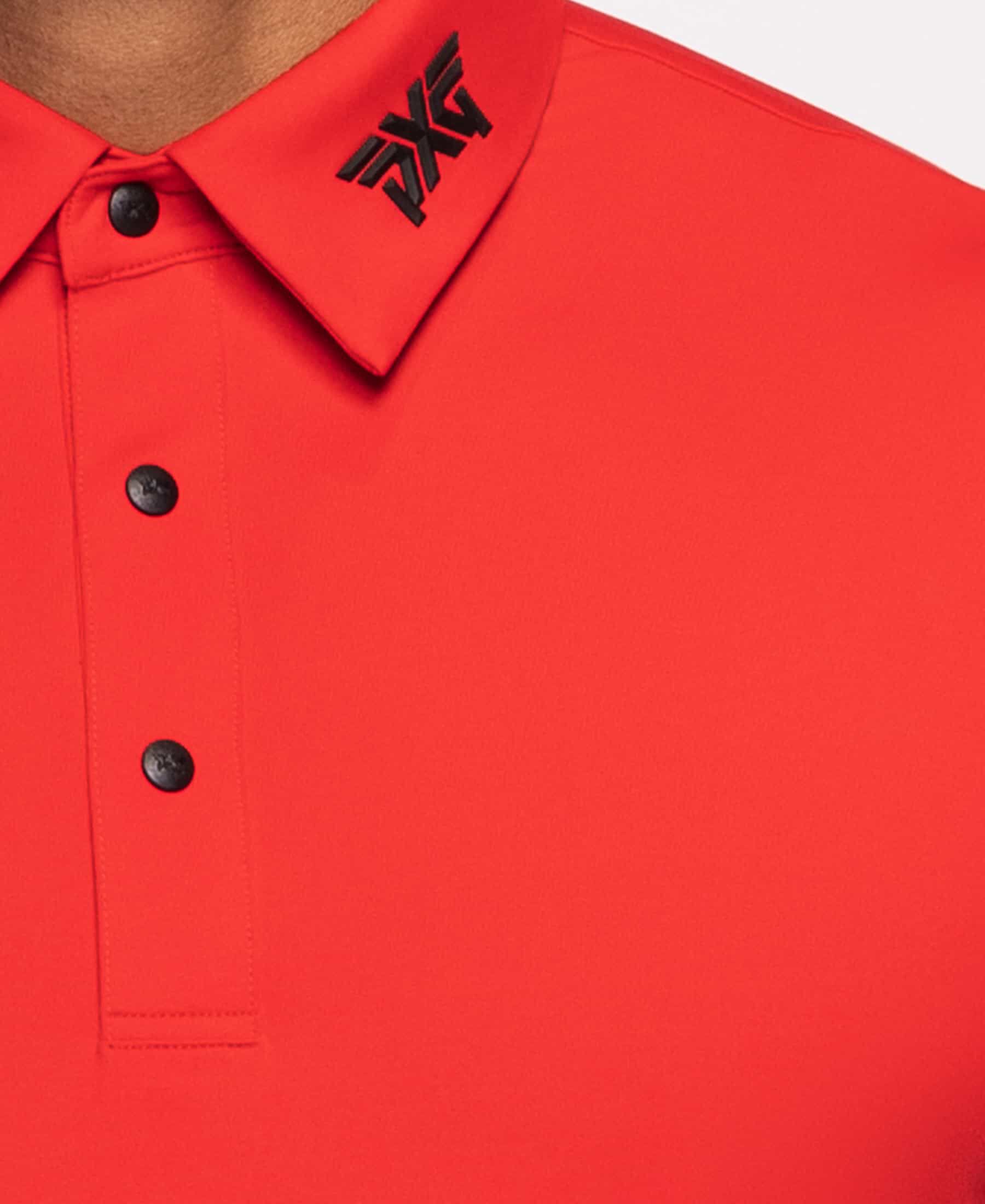 PXG Men's AF BP Signature Red Polo