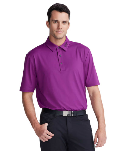 PXG Men's AF BP Sport Orchid Polo