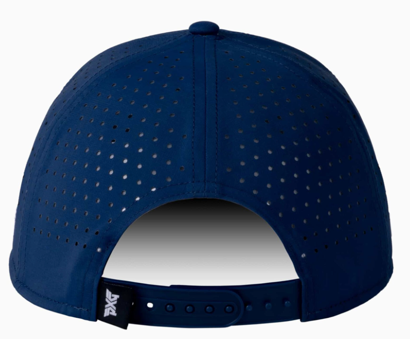 PXG Dog Tag Snapback / Navy & White