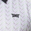 PXG Men's AF Saguaro Perforated White Polo