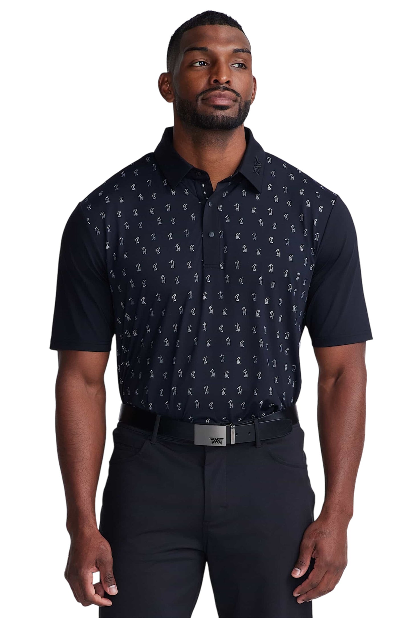 PXG Men's AF SS Player Print Polo