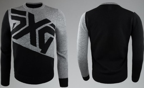 PXG Men's Color Block Bold Logo Sweater