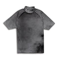 PXG Men's Smoking Print SS Gray Mock Neck