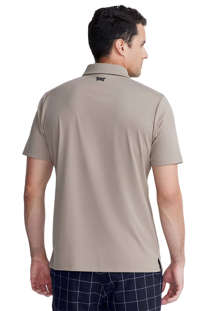 PXG Men's AF BP Sport Taupe Polo