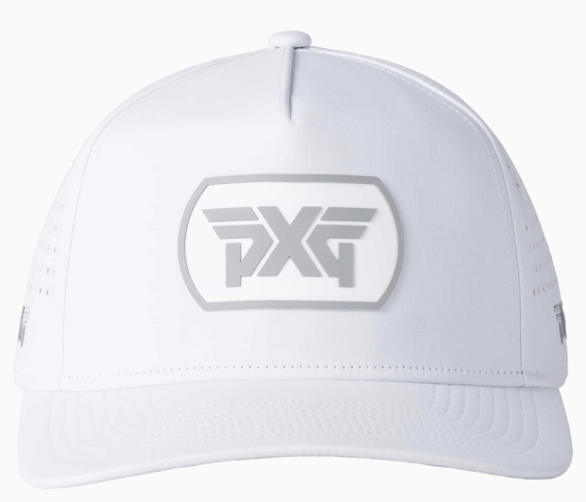 PXG Dog Tag Snapback / White