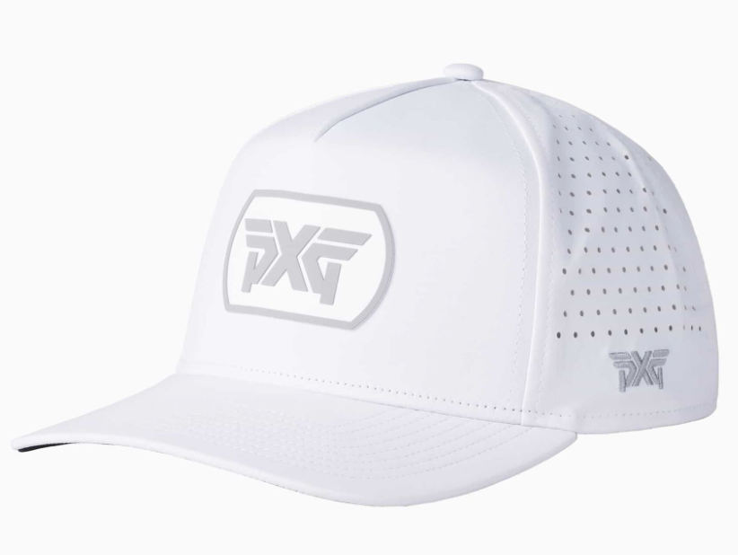 PXG Dog Tag Snapback / White