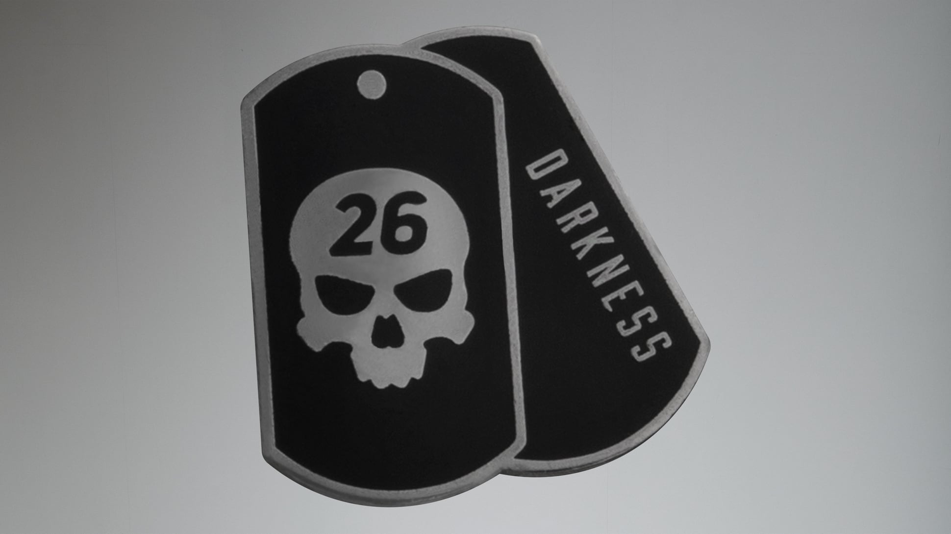 PXG Darkness Dog Tag Ball Marker