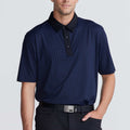 PXG Men's AF SS Skull Black Polo
