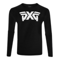 PXG Men's LS Standard Logo T Shirt Black
