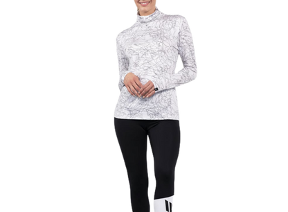 PXG Women's Outline LS White Top
