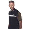 Men's Field Sweater Vest Black - PXG MEXICO
