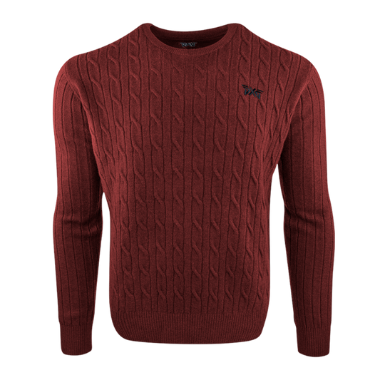 PXG Men's Knit Neck Red Sweater