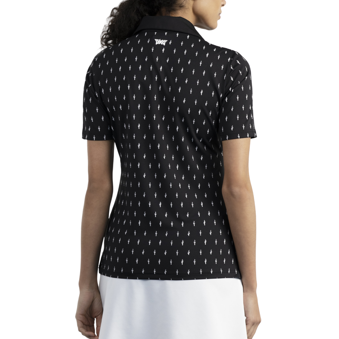 PXG Women's Cactus Black Polo